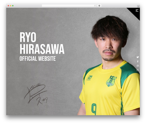 Theme WordPress COMS - ryo-hirasawa.com