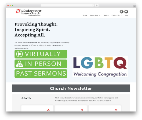Thrive Theme Builder theme WordPress - windermereunion.org