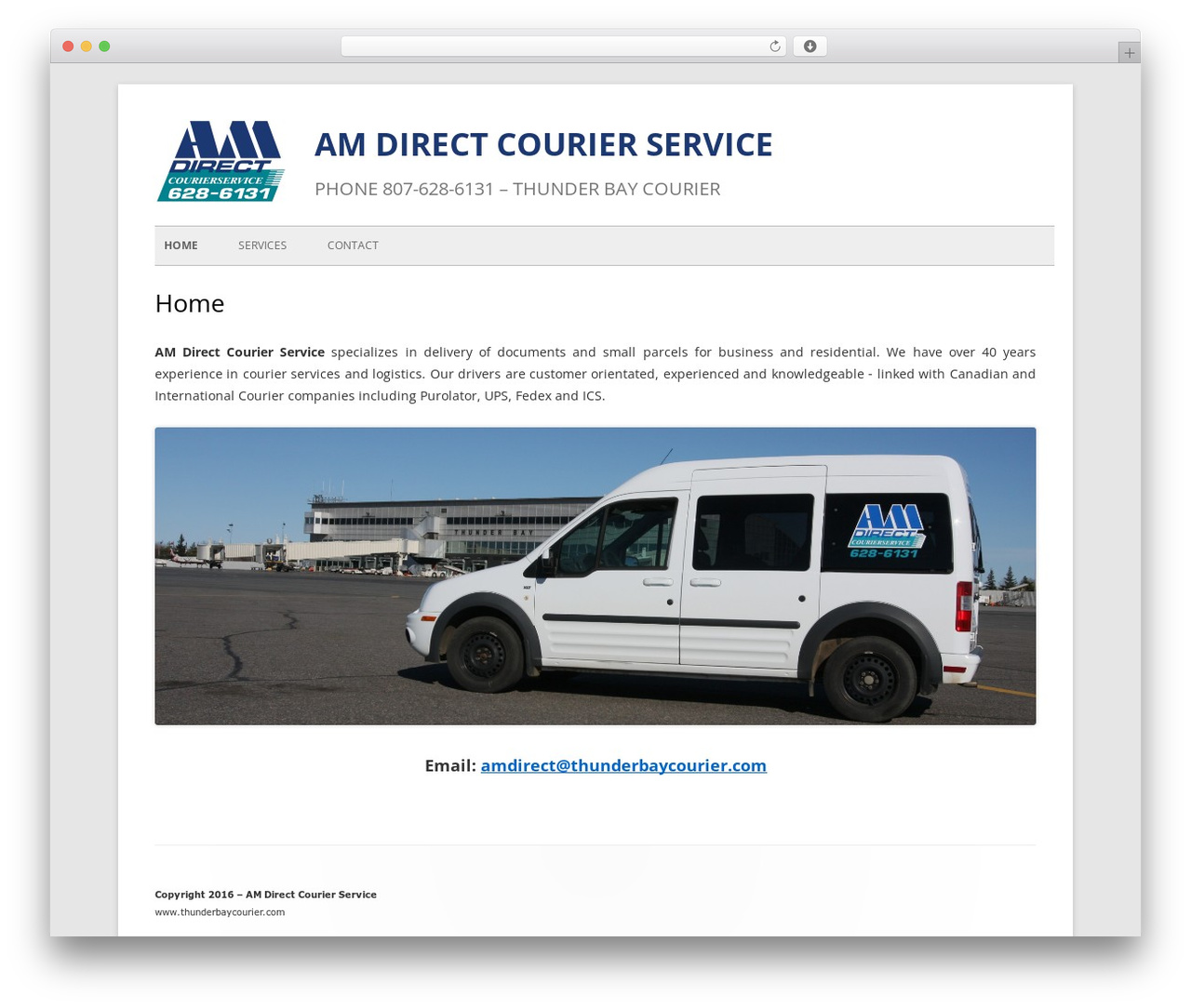 Tiny Forge WordPress theme - thunderbaycourier.com