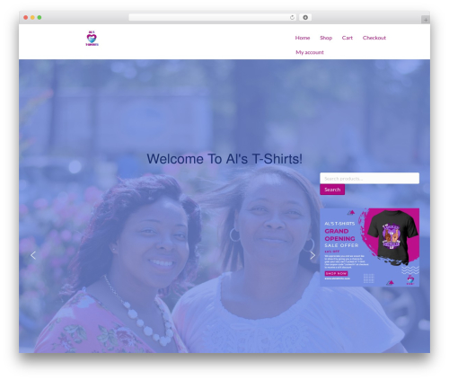 WordPress theme Beaver Builder Theme - alstshirts.com