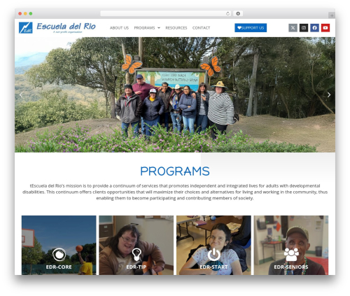 WordPress theme NDIC Custom Theme - escueladelrio.org