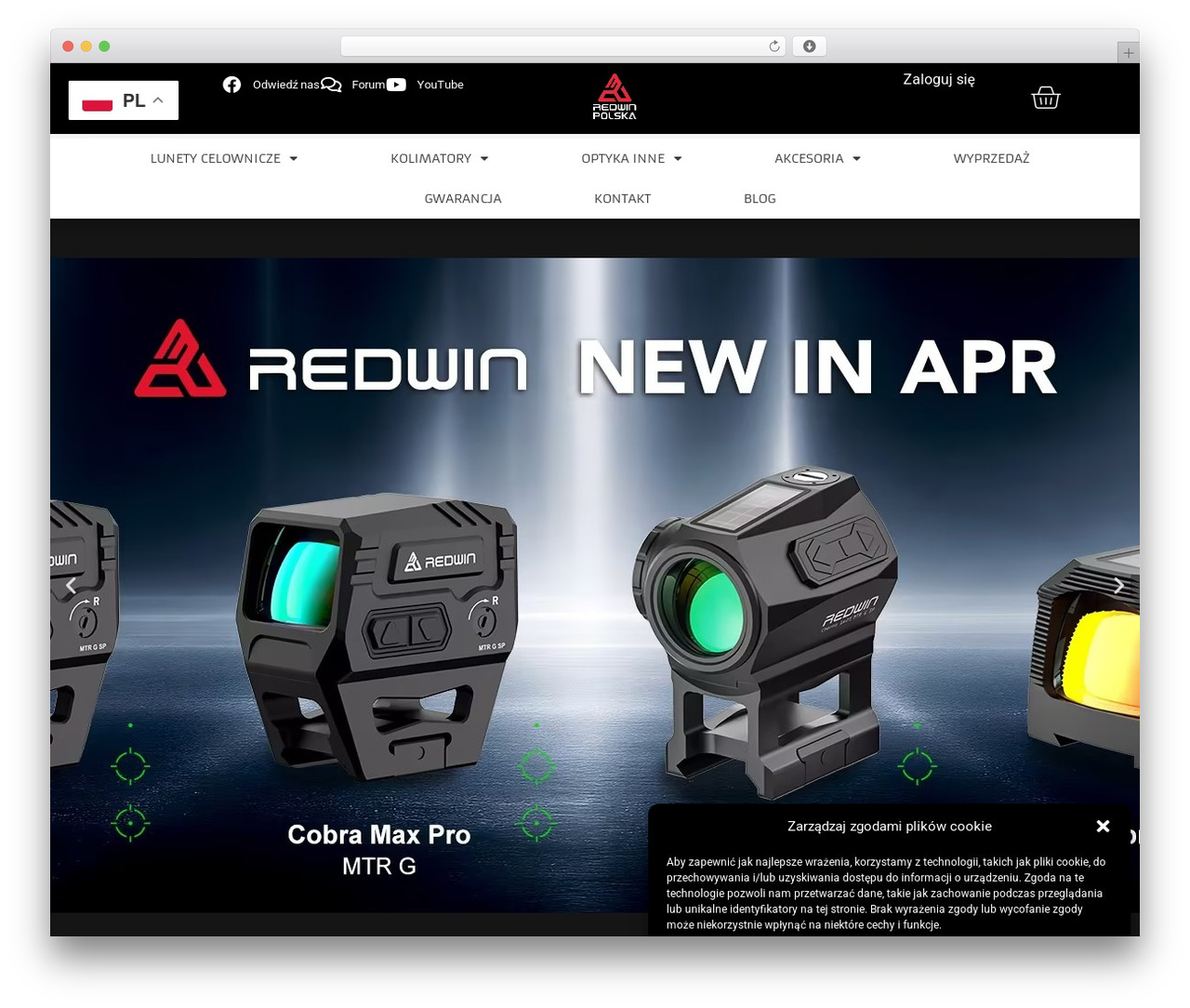 WP theme Hello Elementor - redwinoptics.pl