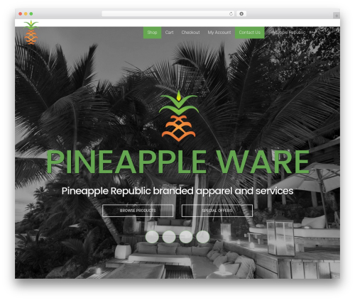 You WordPress theme - pineappleware.net