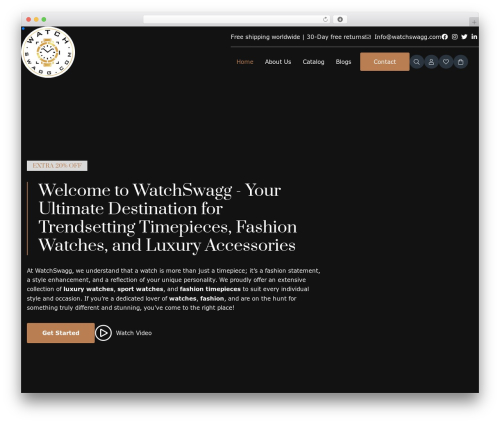 Custom Theme WordPress theme - watchswagg.com