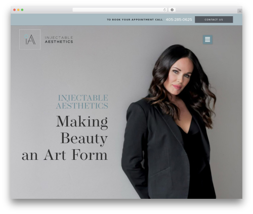 DevVinci BLM WordPress theme - injectableaesthetics.com