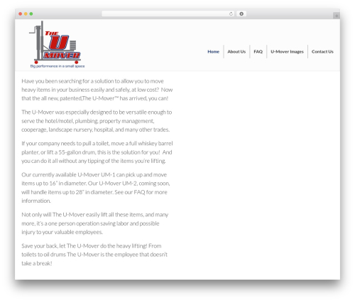 DynamiX WordPress theme - theumover.com