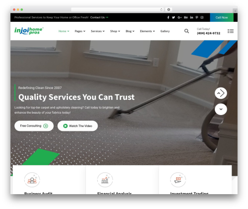 Shopbuilder WordPress plugin - injoihomepros.com