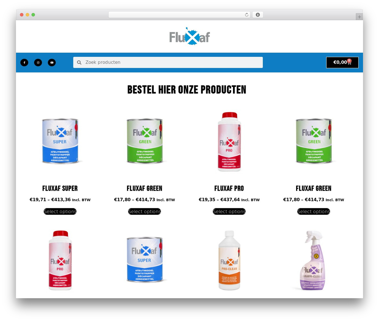 Hello Elementor WordPress theme - fluxaf.nl