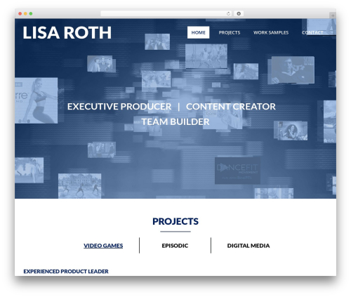 Lisaroth premium WordPress theme - lisajroth.com