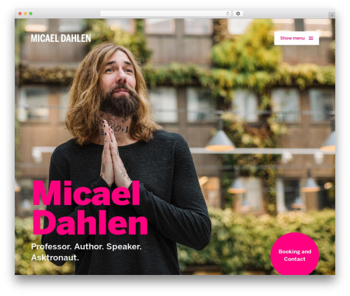 Postilion theme WordPress - micaeldahlen.com