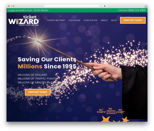 Fresh framework WordPress plugin - ticketwizard.com