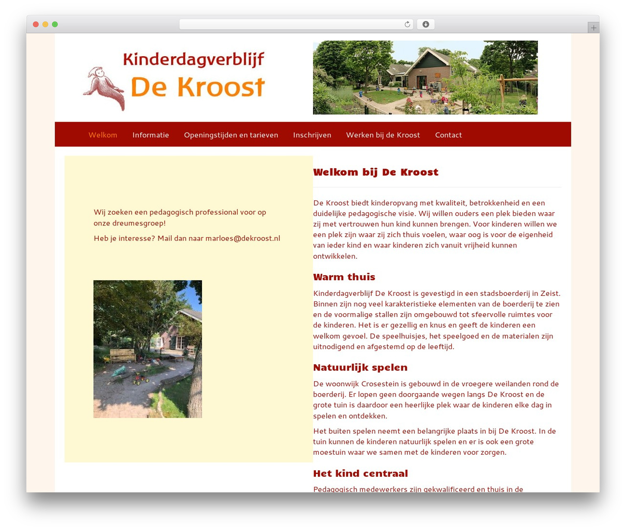 WordPress theme Beaver Builder Theme - dekroost.nl