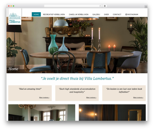 CT Basic WordPress website theme - villalambertus.nl