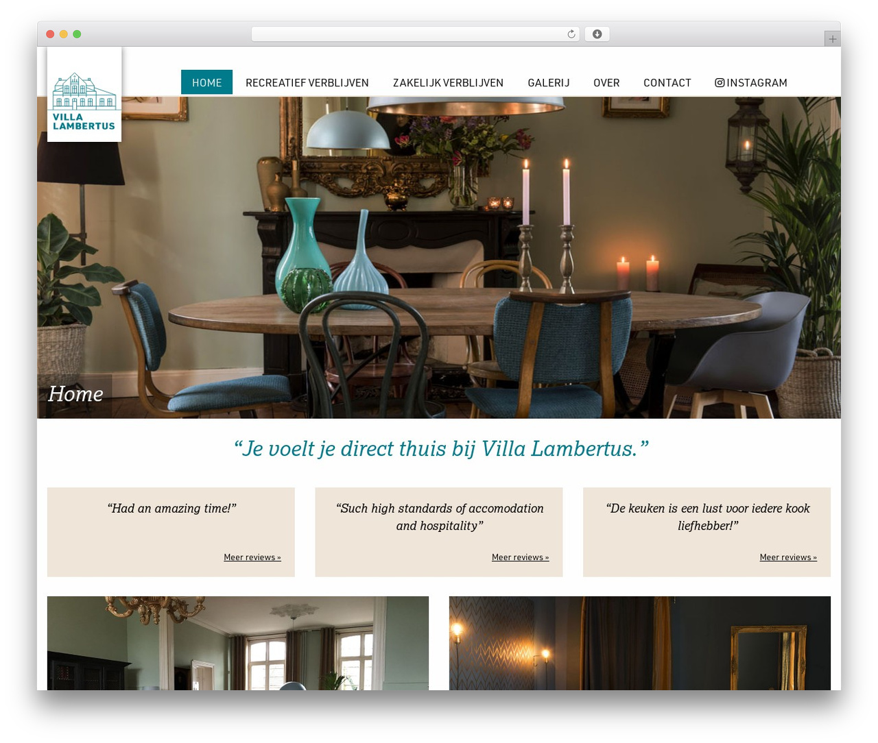 CT Basic WordPress website theme - villalambertus.nl