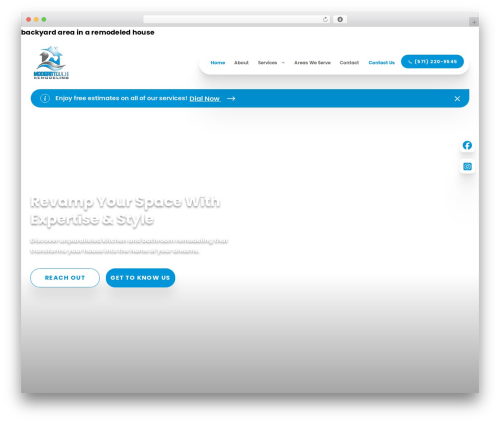 Echo theme WordPress - www.moderntouchremodel.com