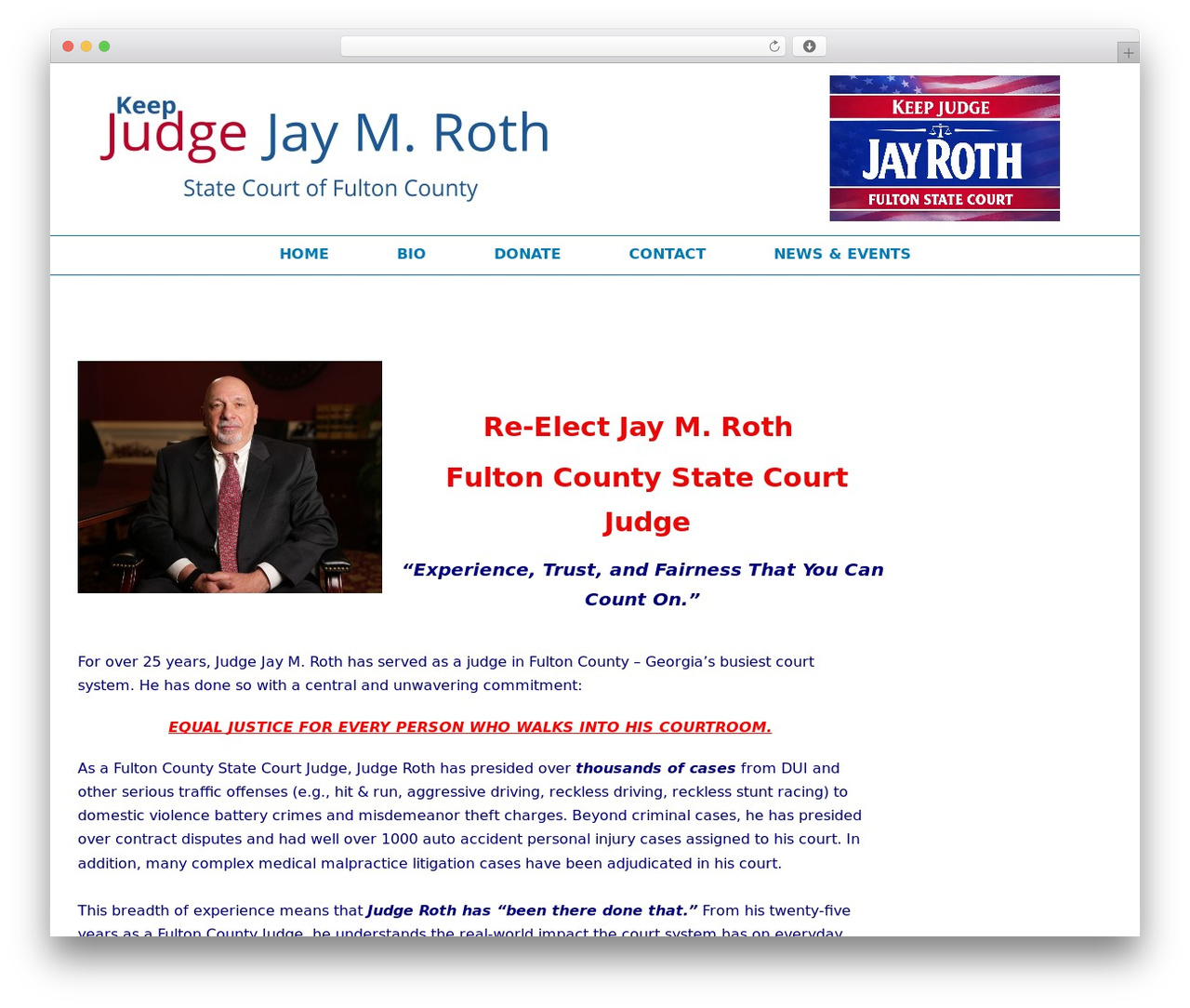 Page Builder Framework theme WordPress - judgejayroth.com