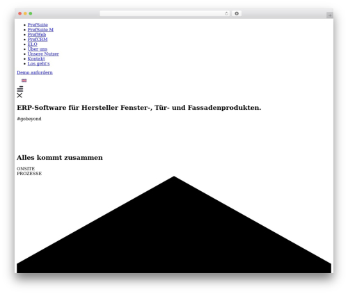 Theme WordPress ADALIS Basic Theme - prefco.de