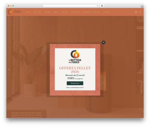 WordPress theme Hello Elementor - labottegadelfuoco.com