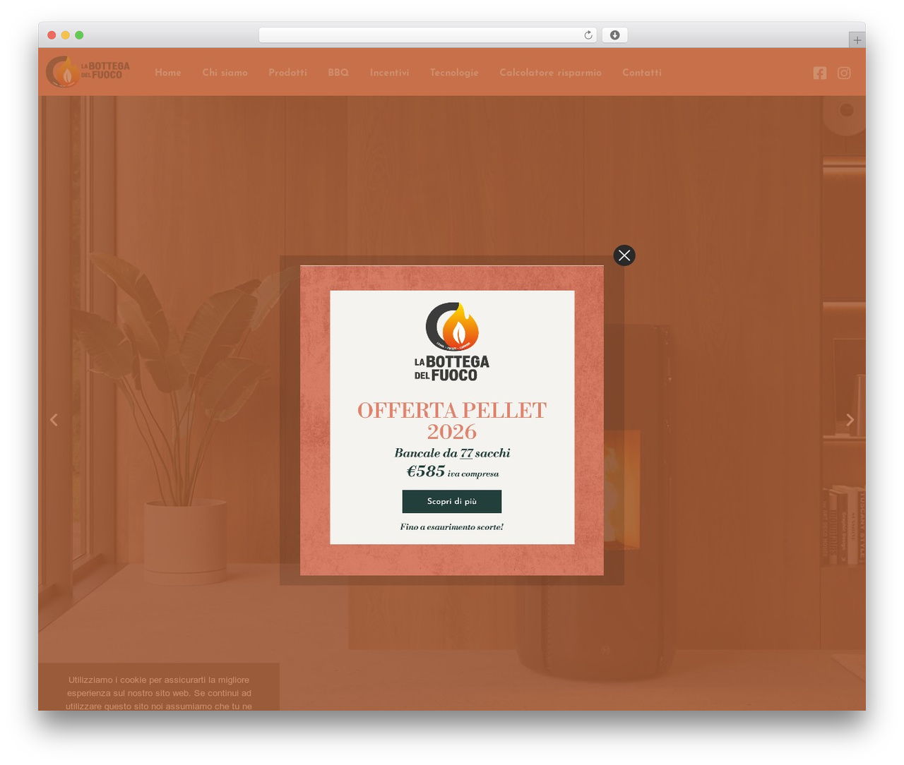 WordPress theme Hello Elementor - labottegadelfuoco.com