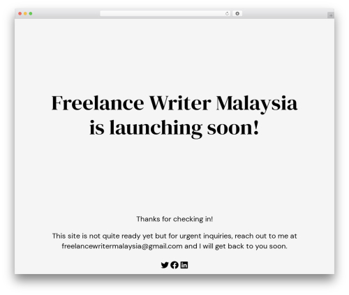 baboon theme WordPress - freelancewritermalaysia.com