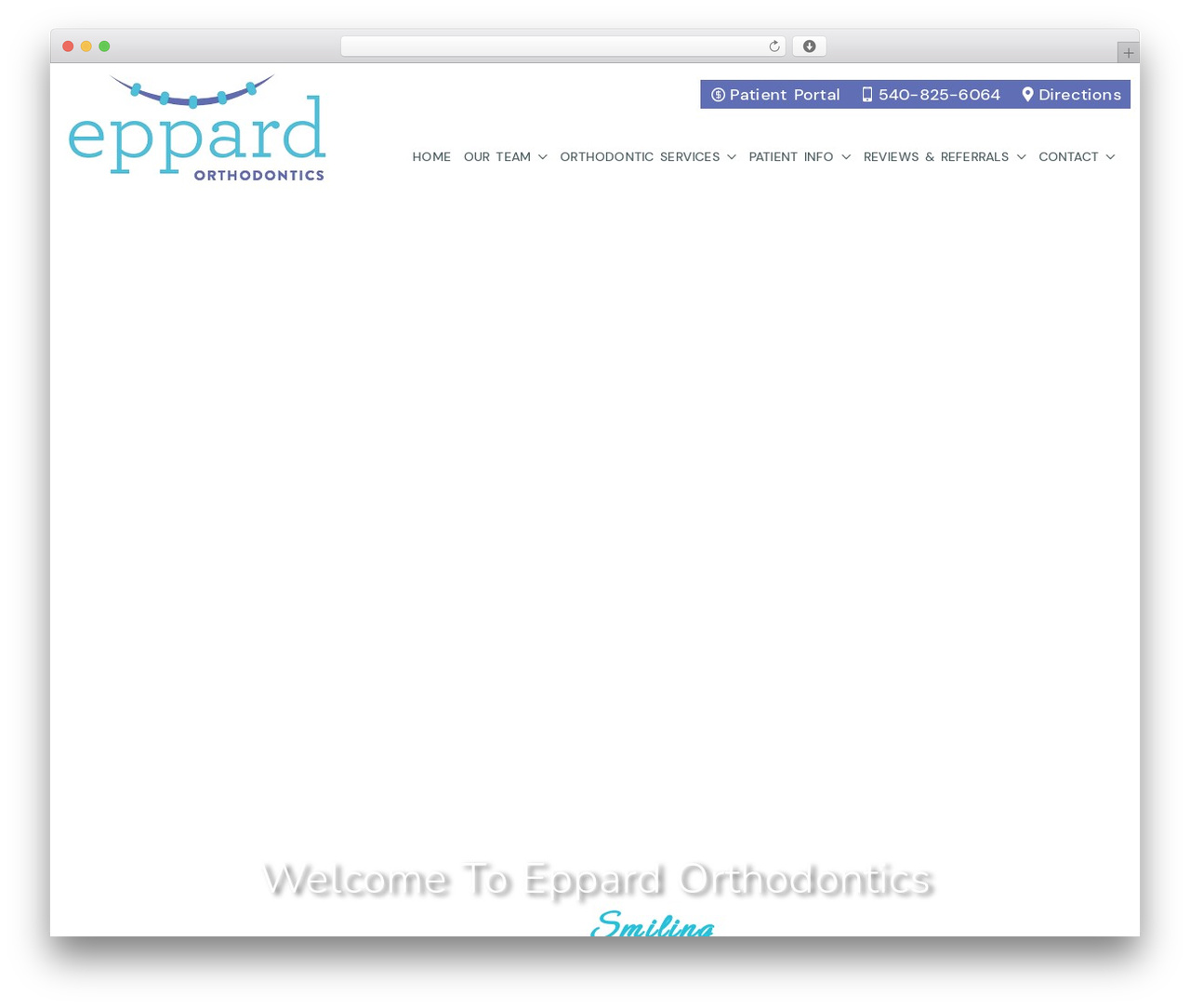 Breakdance Zero Theme WordPress theme - eppardortho.com