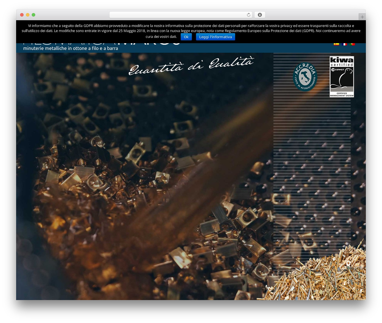 DynamiX theme WordPress - filomaticamaros.it