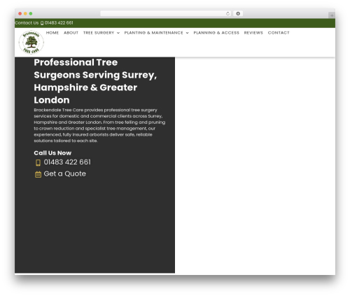 Hello Elementor WordPress theme - brackendaletreecare.co.uk