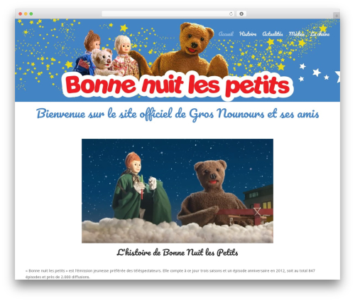 Gdlr portfolio WordPress plugin - bonnenuitlespetits.fr