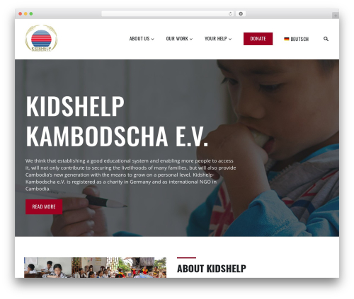 Newsletter2Go free WordPress plugin - kidshelp-kambodscha.org