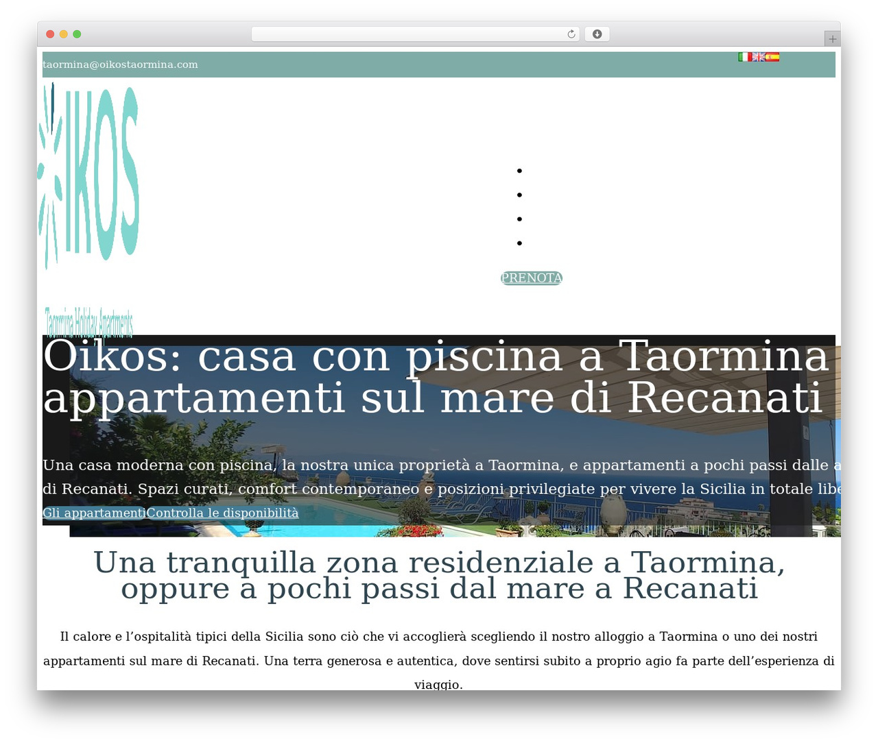 WordPress theme Bricks - oikostaormina.com WordPress theme Bricks - oikostaormina.com