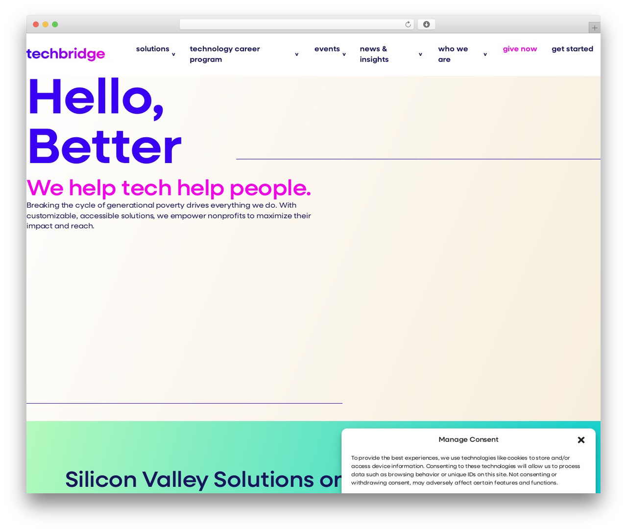 WordPress theme TechBridge - techbridge.org