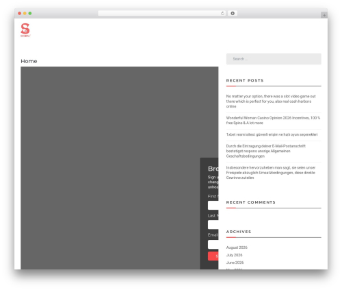 aleb WordPress theme - eatsosimple.com