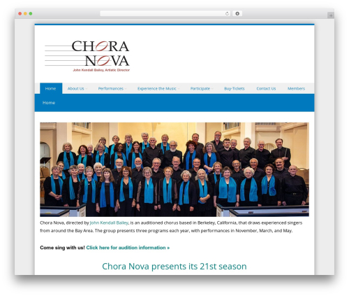 DiscoveryPro top WordPress theme - choranova.org
