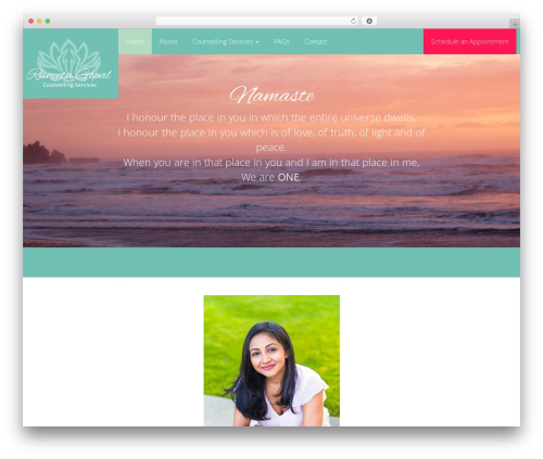FrontRunner theme WordPress - raneetagopal.com