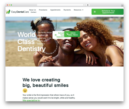 Booknetic WordPress plugin - myeasydentalcare.com