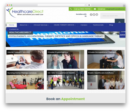 Template WordPress Invert - healthcaredirect.ie