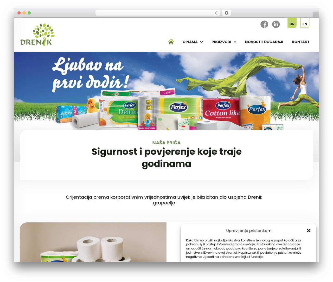 WordPress theme Drenik - drenik-zg.com
