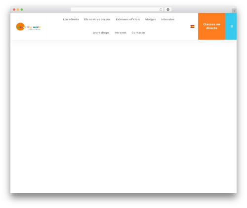 WordPress theme SCUOLA - aroundacademy.com