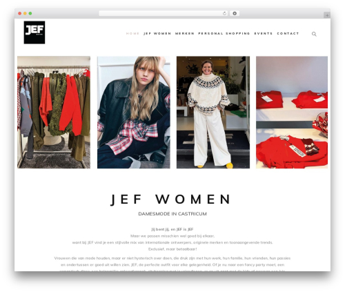 audrey top WordPress theme - jefwomen.nl