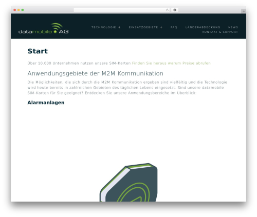 Beaver Builder Theme WordPress theme - datamobile.ag