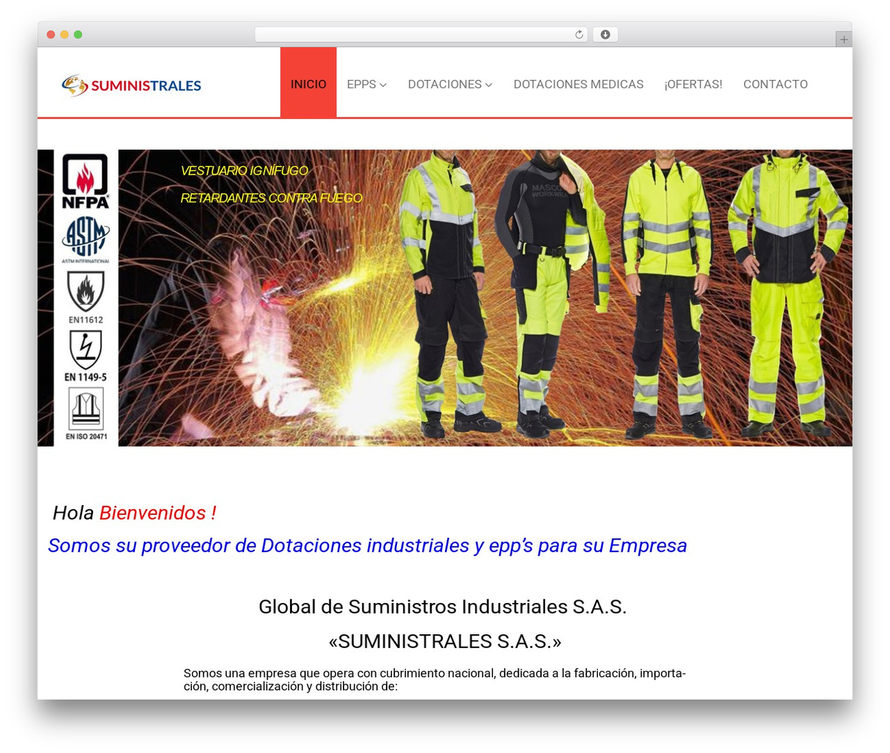 Cherry Framework WordPress website theme - suministrales.com Cherry Framework WordPress website theme - suministrales.com