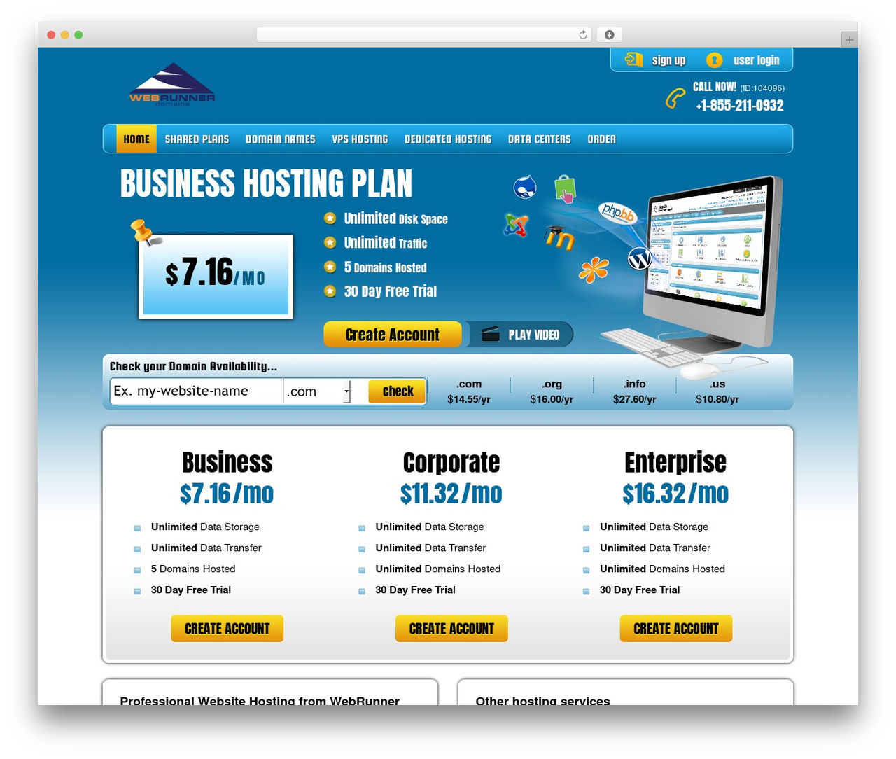 PHP Hosting WordPress theme - webrunnerdomains.com PHP Hosting WordPress theme - webrunnerdomains.com