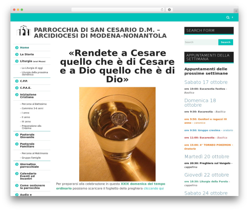 Theme WordPress MaxFlat Core - parrocchiasancesario.it Theme WordPress MaxFlat Core - parrocchiasancesario.it