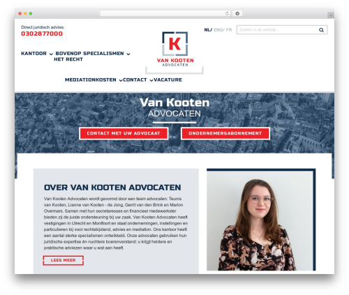 Theme WordPress SB THEME - vankootenadvocaten.nl