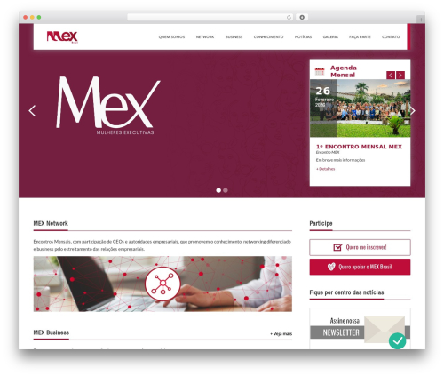 Theme WordPress Smart Theme - espacomulheresexecutivas.com