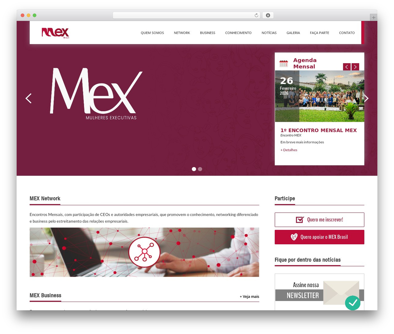 Theme WordPress Smart Theme - espacomulheresexecutivas.com