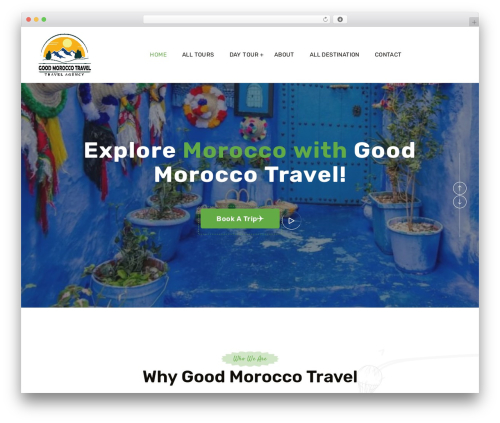 TripRex WordPress theme - goodmoroccotravel.com