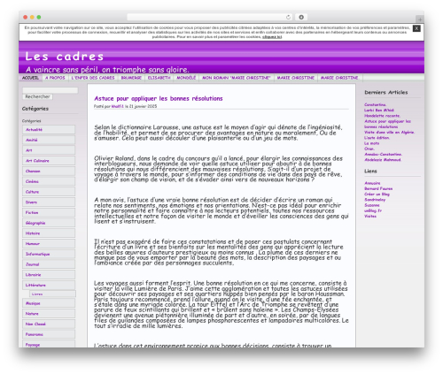 WordPress theme Andreas - khalfi1.unblog.fr