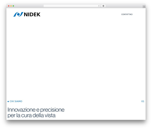 WordPress theme Hello Elementor - nidek.it