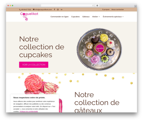 Divi_section_manager WordPress plugin - coquelikot.com